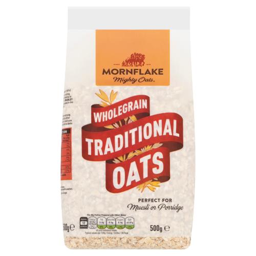 Mornflake Wholegrain Traditional Oats 500g - The Pantry Expat Food ...