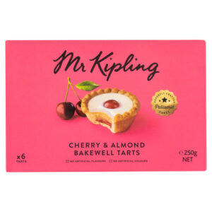 Mr Kipling Cherry & Almond Bakewell Tarts 41.6g x 6