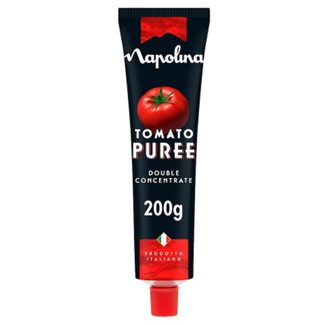 Napolina Double Concentrate Tomato Puree Rich & Intense 200g