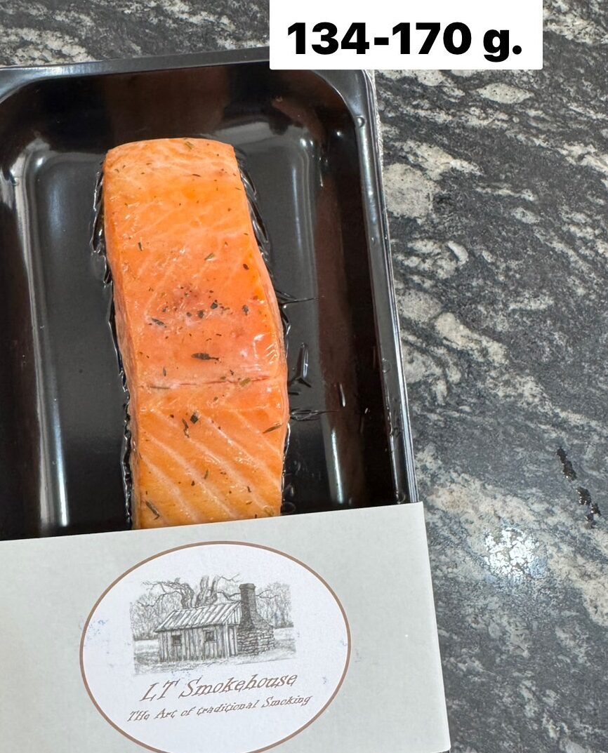 L. T. Smoke House Hot Smoked Salmon Fillet 134g-170g
