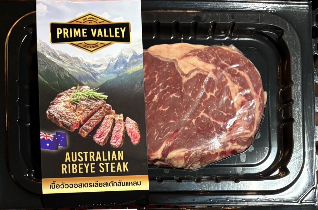 Prime Valley Australian Ribeye Steak 180g