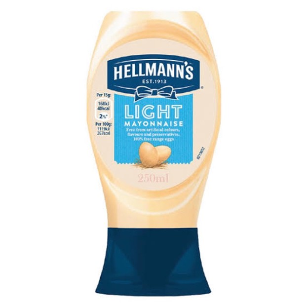 Hellmann's Light Mayonnaise 250ml