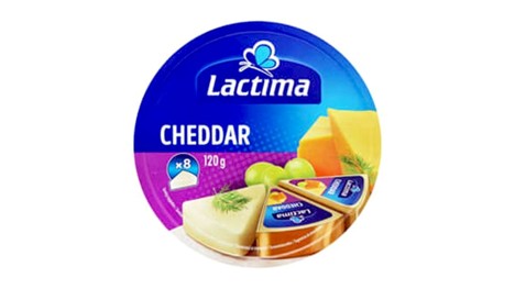 Lactima Processed Cheddar Cheese 15g x 8 (BBF 25/08/26)