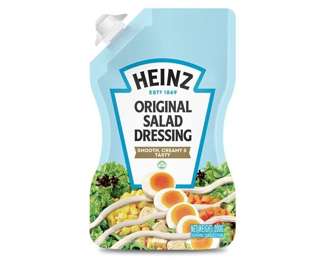 Heinz Original Smooth Creamy & Tasty Salad Dressing 200g