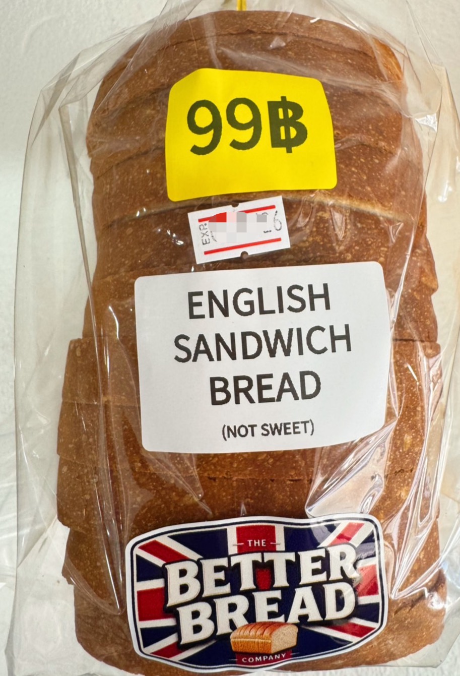 English Sliced Sandwich Bread