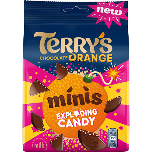 Terry’s Milk Chocolate Orange Exploding Candy Minis 105g