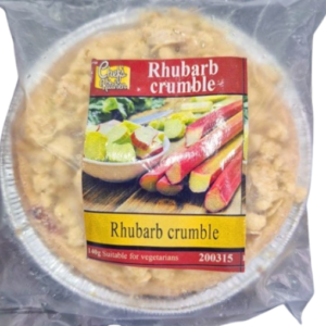 Chef's Kitchen Rhubarb Crumble 140g