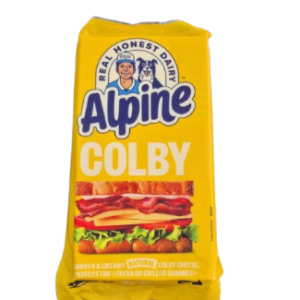 Alpine Colby Cheese Block 1kg (BBF 20/10/26)