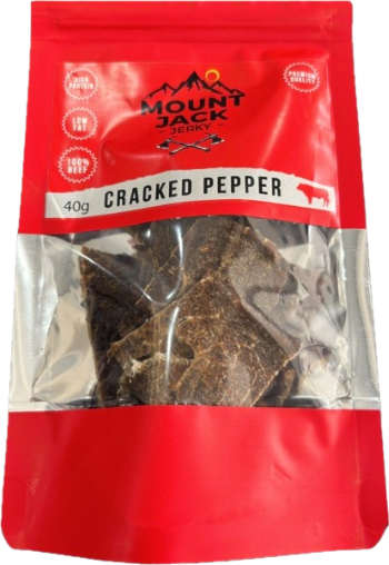 Mount Jack Jerky Cracked Pepper 40g